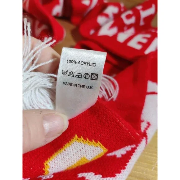 OFFICIAL LIVERPOOL 2001 TREBLE CUP WINNERS RARE SCIARPA SCARF BUFANDA ~56x7" - Picture 6 of 8